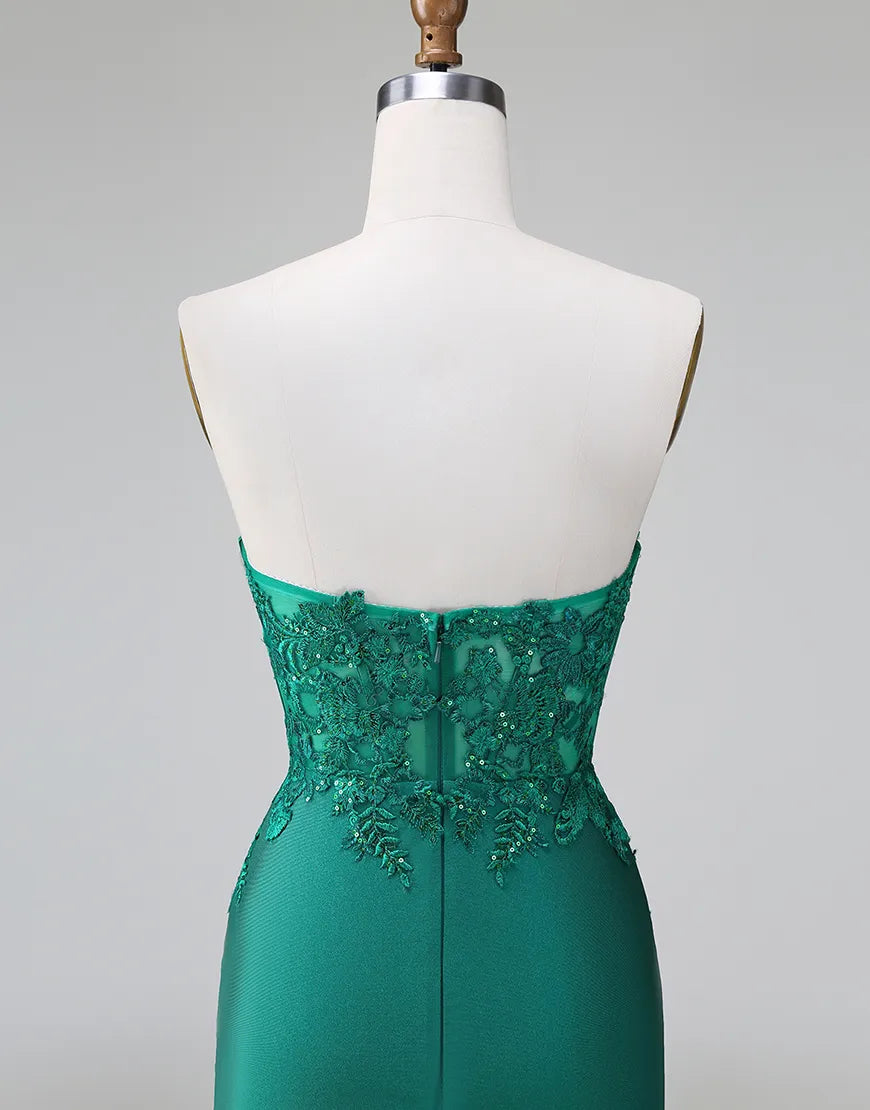 Aimishang Homecoming Dress Glitter Tight Beaded Appliques