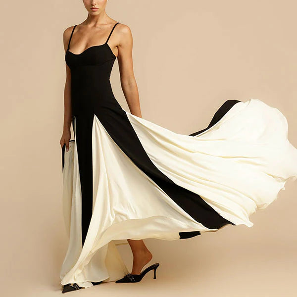 Aimishang Elegant Spaghetti Strap Maxi Dress Long Prom Dress Charming Evening Party Dress Women's Dresses