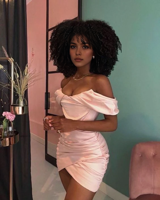 Aimishang Sexy Sheath Off Shoulder Homecoming Dress Short Birthday Party Dress Fashion Mini Dress