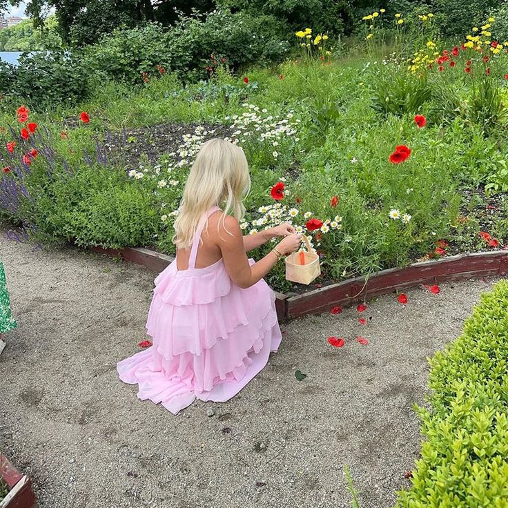 Wholesale Pink A Line Halter Ruffle Chiffon Long Evening Dress Prom Dress Charming Party Dress