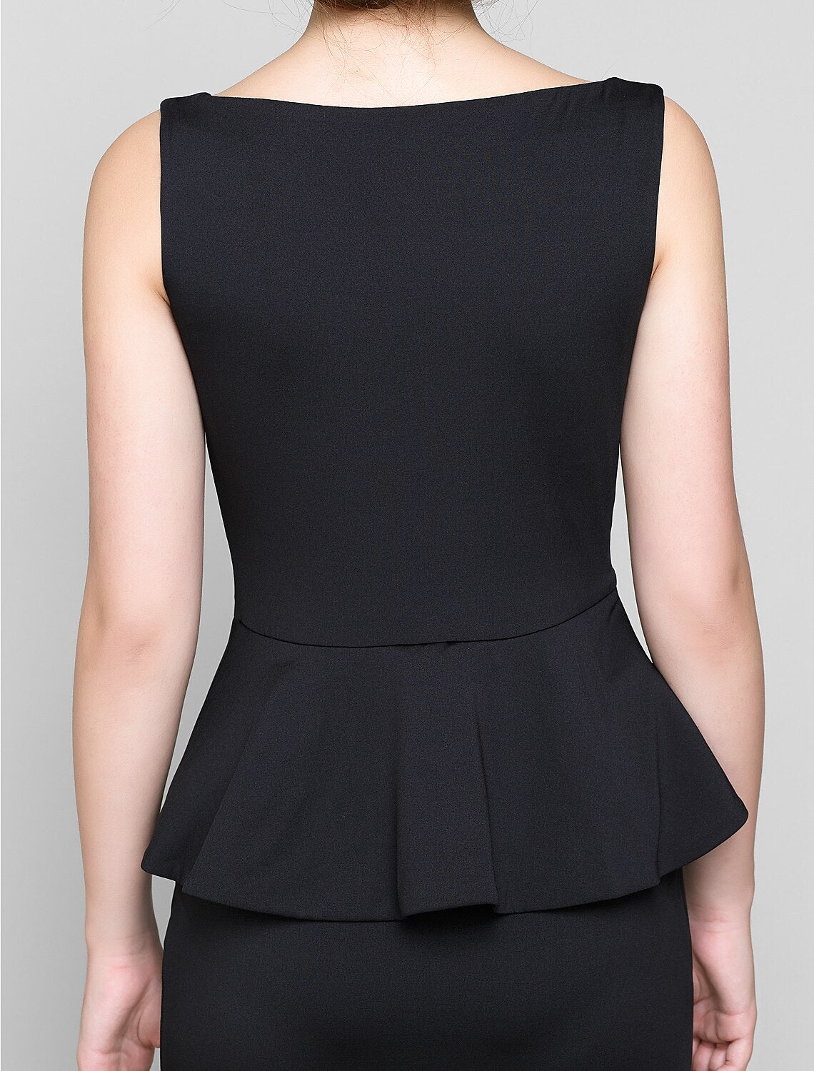 Aimishang Mermaid / Trumpet Mother of the Bride Dress Elegant Scoop Neck Ankle Length Jersey Sleeveless No with Pleats