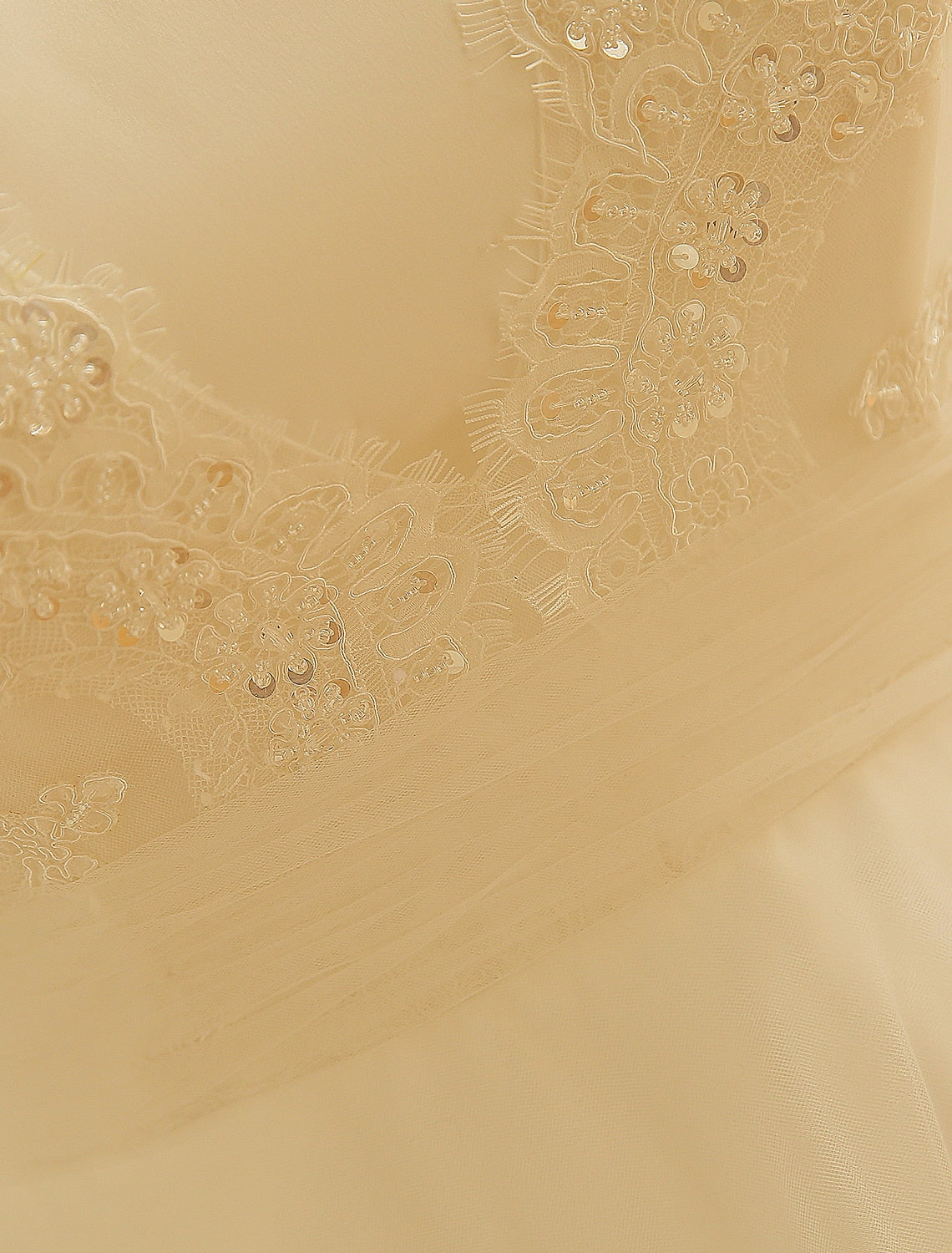 Aimishang Hall Sparkle & Shine Wedding Dresses A-Line Illusion Neck Long Sleeve Court Train Satin Bridal Gowns With Buttons Ruched Summer Wedding Party