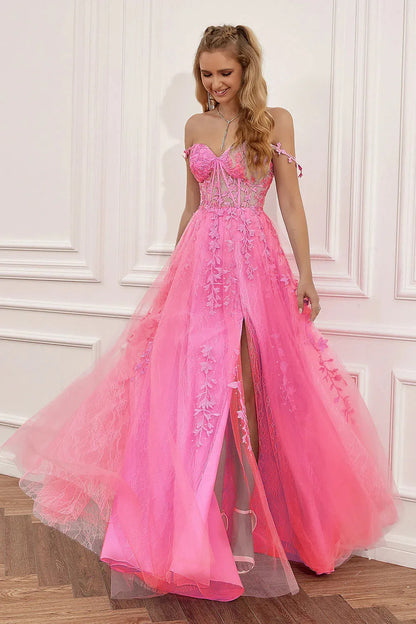 Wholesale Prom Dress A-Line Elegant Lace Sweetheart