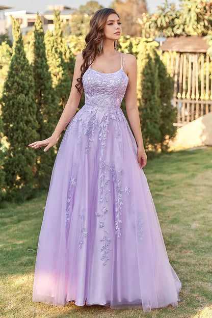 Wholesale A-Line Double Up Prom Dress With Appliques Straps Lace