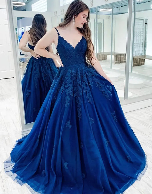 Wholesale Evening Dress Appliques Prom Dress