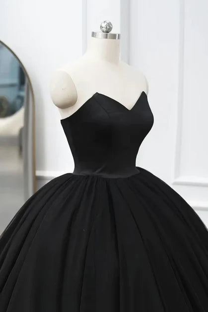Aimishang Black Tulle Sweetheart Ball Gown Sweet 16 Dress Long Formal Dress Off Shoulder Sexy Evening Dress Wholesale