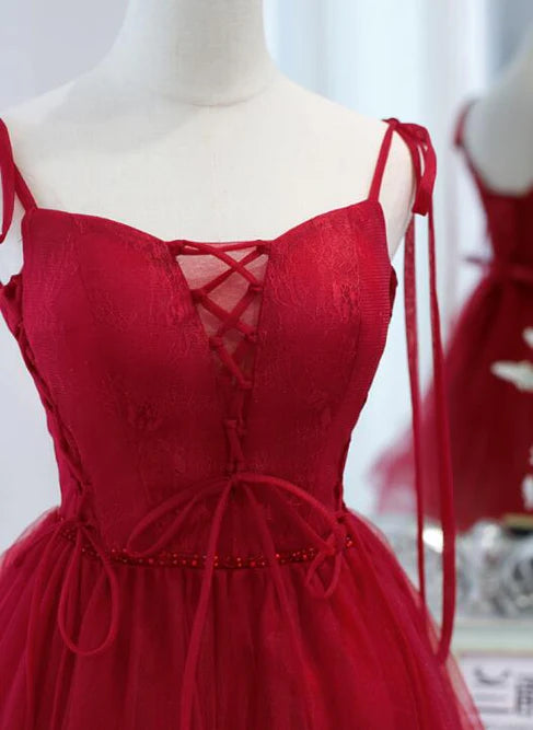 Aimishang A Line Spaghetti Straps Homecoming Dress Lovely Party Dress Short Prom Dress Cute Formal Dress