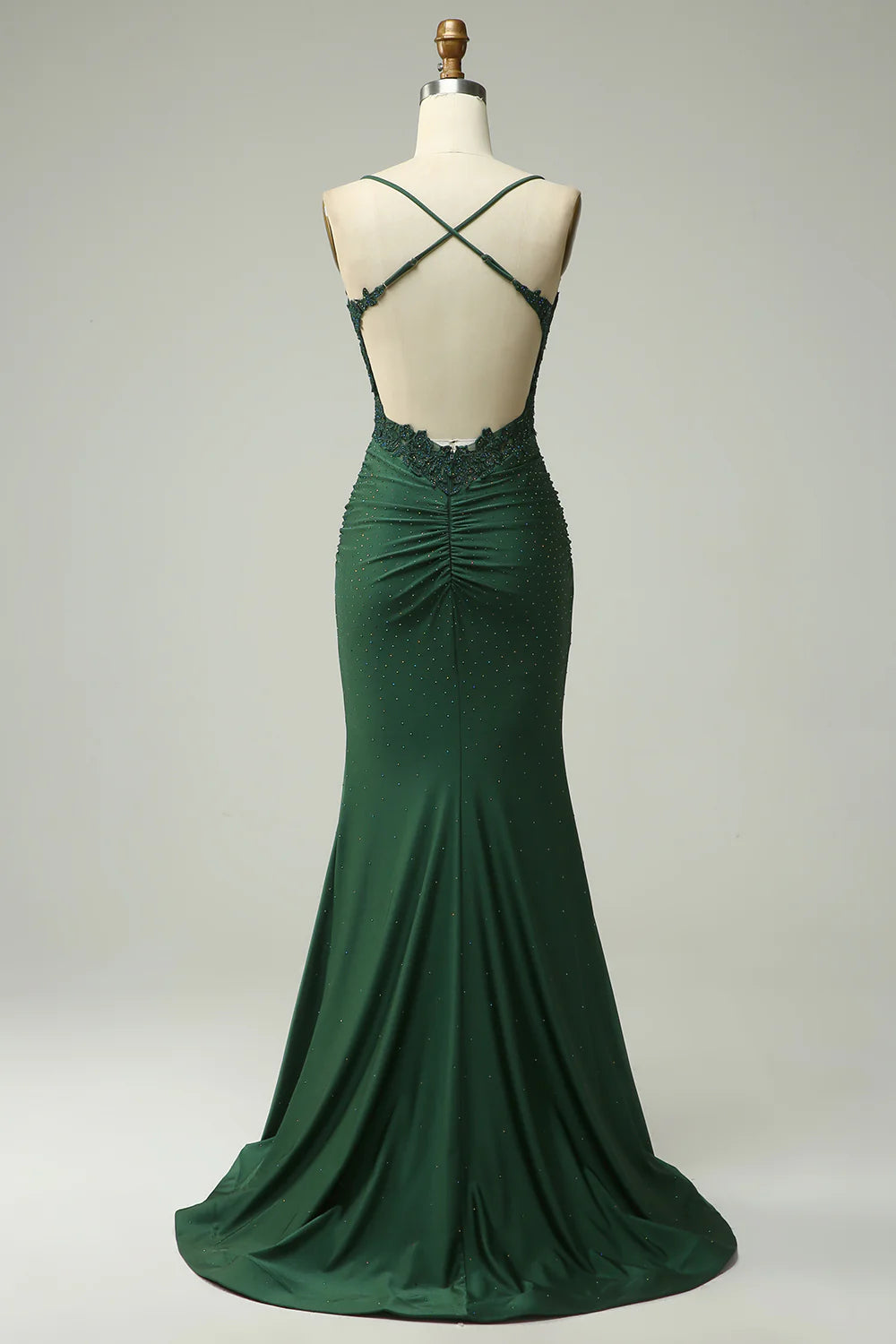 Wholesale Prom Dress Mermaid Halter with Appliques Beading