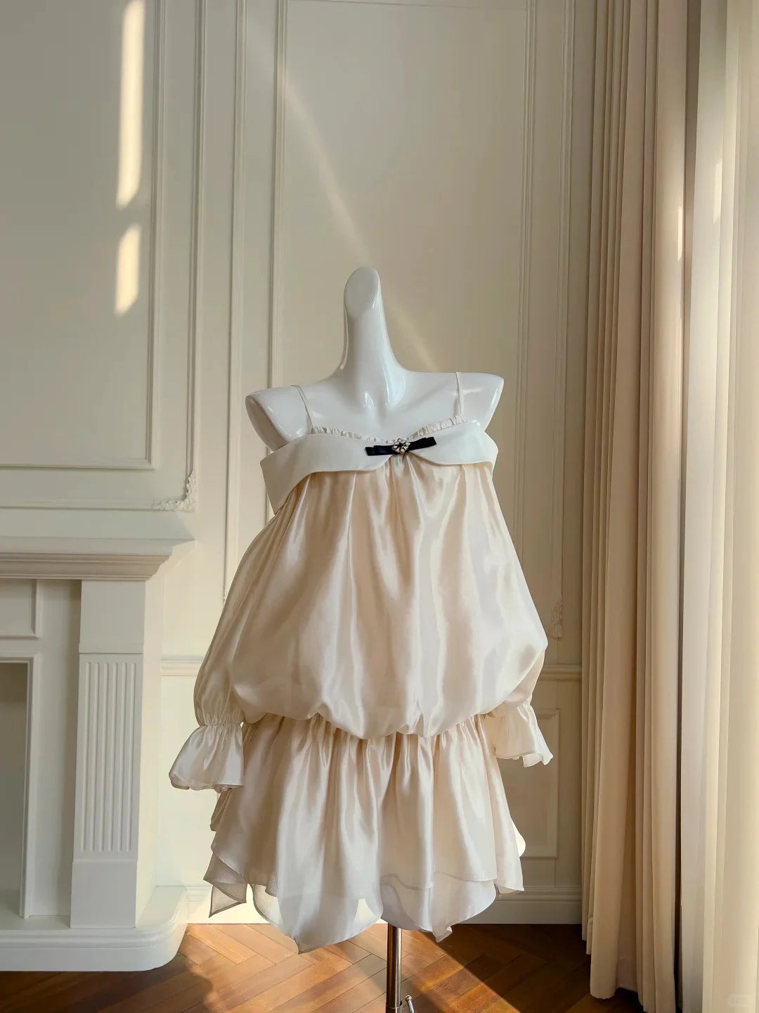Aimishang Lovely Light Blue Spaghetti Straps Short Birthday Party Dress Pretty Homecoming Dress