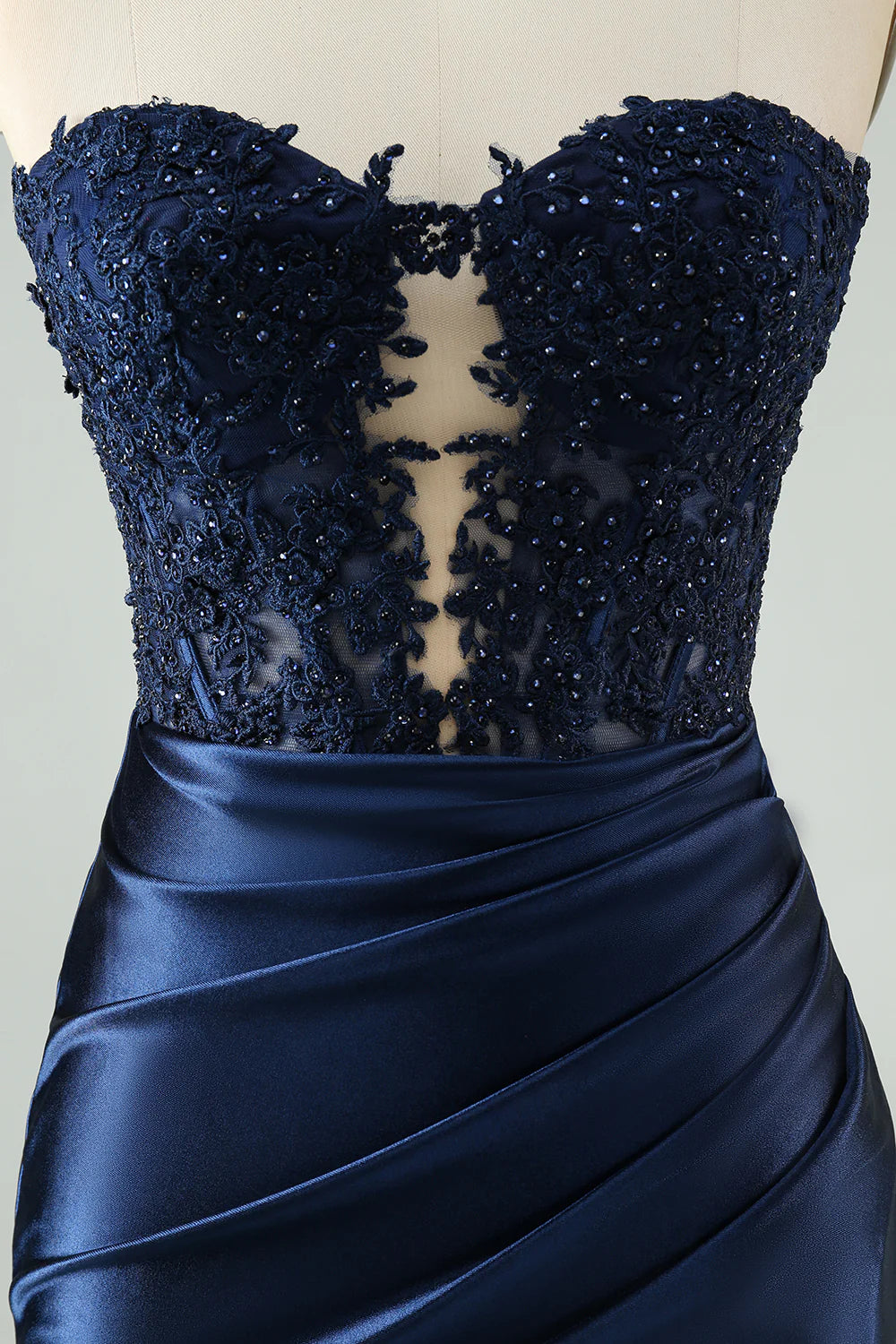 Wholesale Short Homecoming Dress Navy Bodycon Sweetheart Corset Beaded with Hollow Out Graduation Dresses