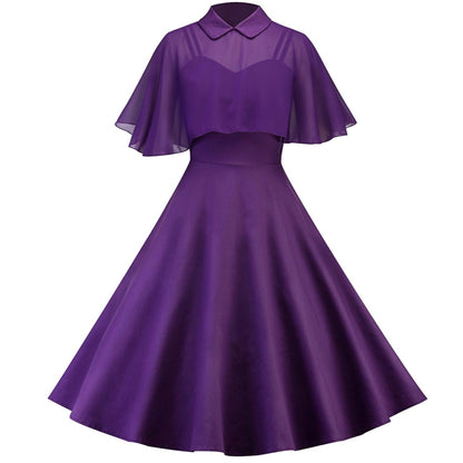 Aimishang Elegant A Line Purple / Black/ Burgundy Cocktail Party Dresses Classy Homecoming Dress