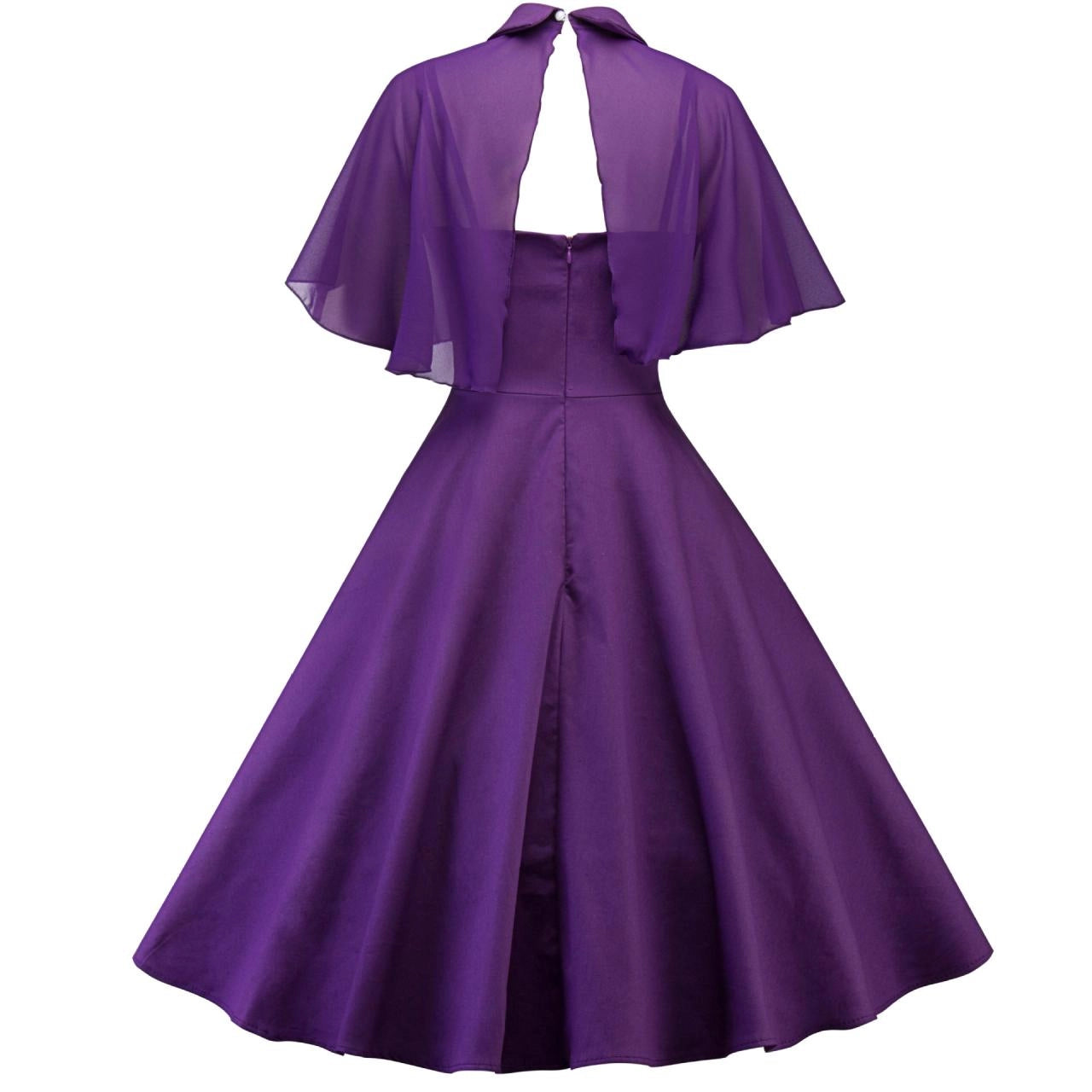 Aimishang Elegant A Line Purple / Black/ Burgundy Cocktail Party Dresses Classy Homecoming Dress