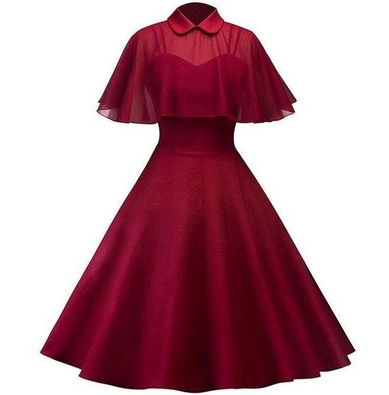 Aimishang Elegant A Line Purple / Black/ Burgundy Cocktail Party Dresses Classy Homecoming Dress
