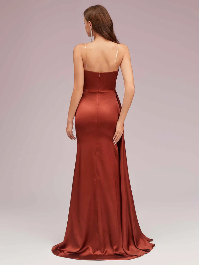 Wholesale Mermaid Bridesmaid Dresses Sexy Sweetheart Silky Soft Satin