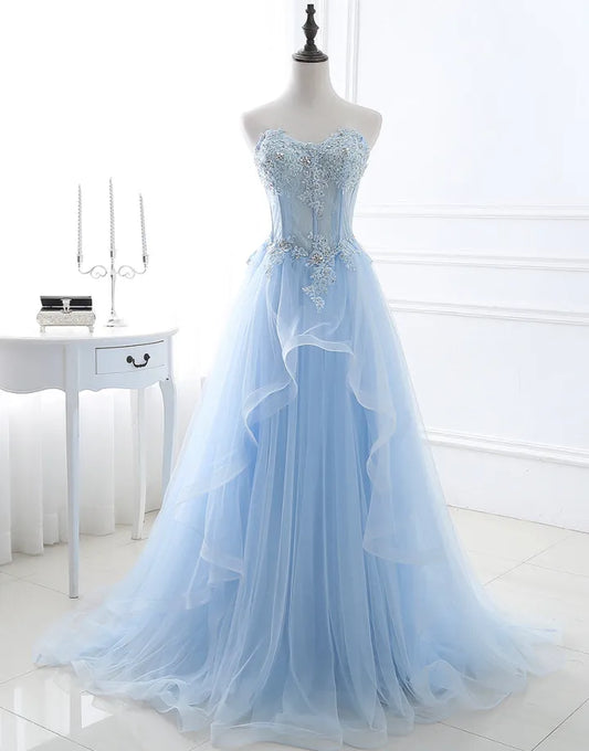 Wholesale Prom Dress Off-the-Shoulder Backless with Appliques