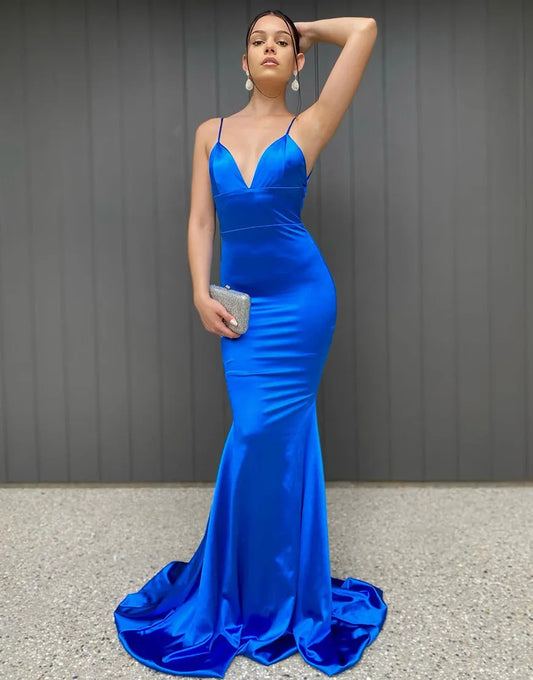 Wholesale Long Prom Dress Mermaid Sexy Backless