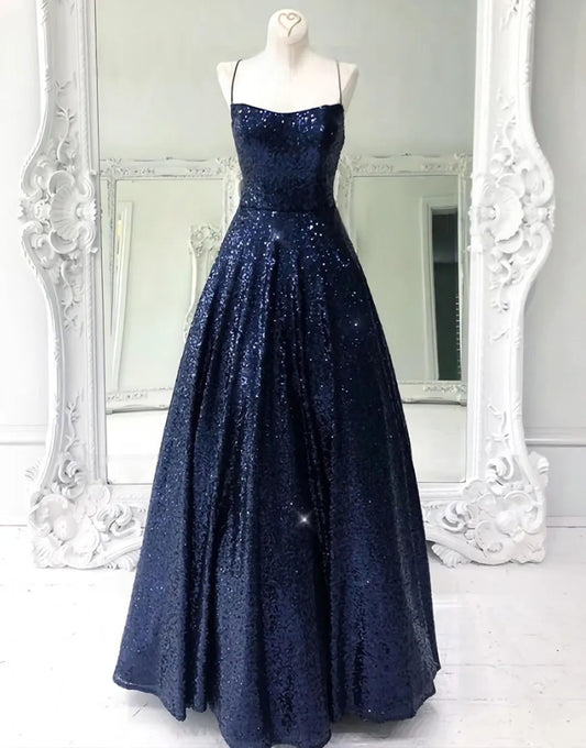 Wholesale Long Sequin Prom Dress