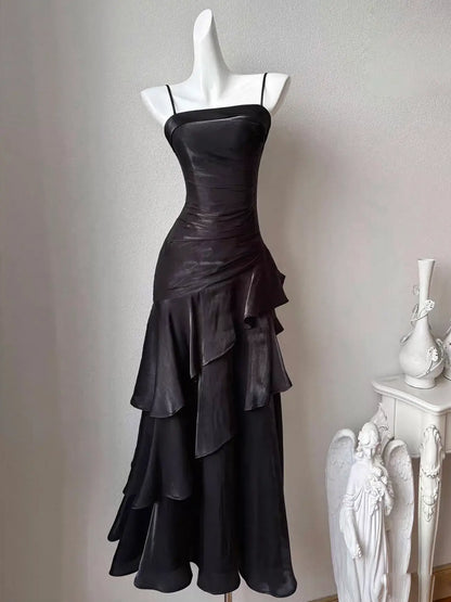 Aimishang Elegant Spaghetti Straps Party Evening Gown Charming Sleeveless Formal Prom Dress