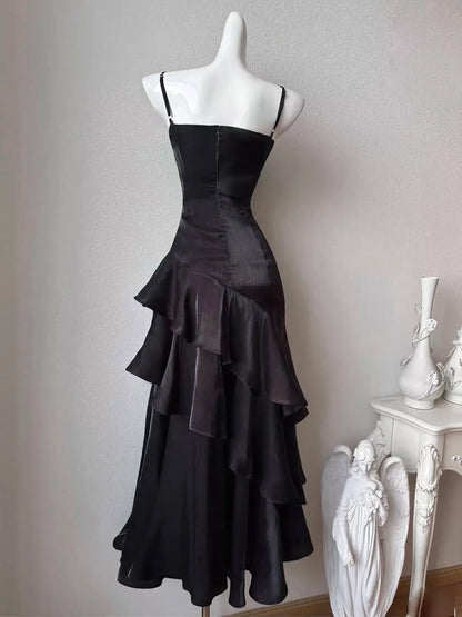 Aimishang Elegant Spaghetti Straps Party Evening Gown Charming Sleeveless Formal Prom Dress