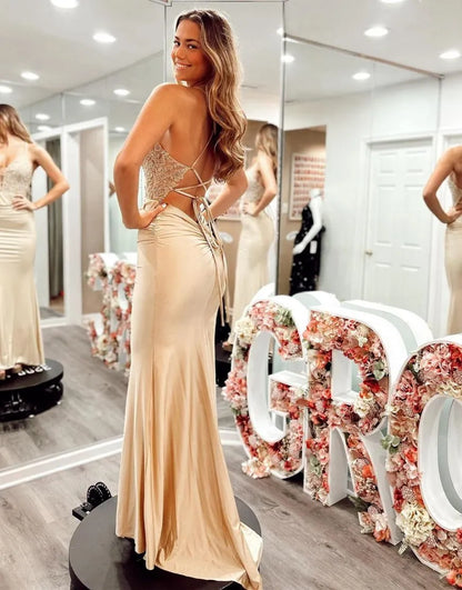 Wholesale Prom Dress Spaghetti Straps Corset Back