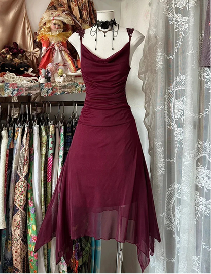 Aimishang Charming A-Line Straps Sleeveless Party Evening Gown Elegant Homecoming Dress