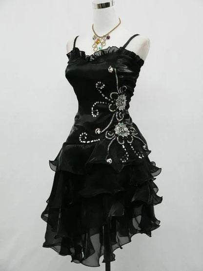 Aimishang Charming Black Homecoming Dress Birthday Dress Party Dress Graduation Dress Short Prom Dress