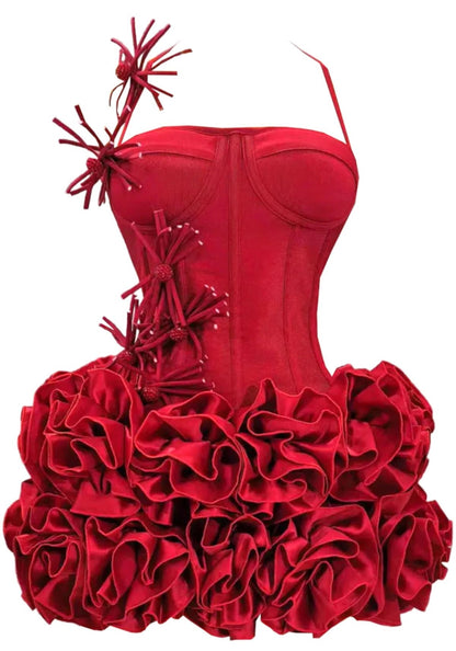 Aimishang Charming Sheath Halter Sleeveless Short Summer Party Prom Dress Pretty Birthday Homecoming Dress
