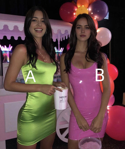 Aimishang Charming Sheath Straps Sleeveless Short Homecoming Dress Fashion Birthday Party Dress