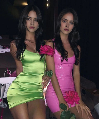 Aimishang Charming Sheath Straps Sleeveless Short Homecoming Dress Fashion Birthday Party Dress