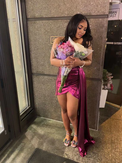 Aimishang Charming Strapless Homecoming Dress Sexy Birthday Dress Party Dress Graduation Dress Prom Dress