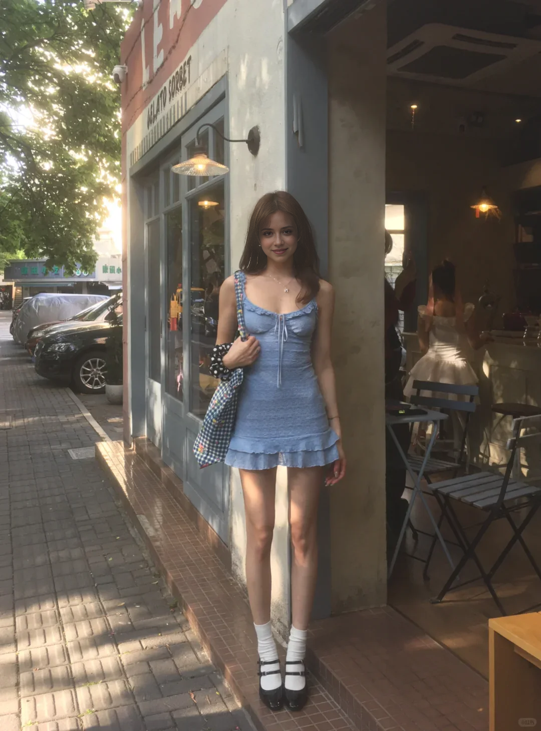 Aimishang Chic A Line Straps Sleeveless Homecoming Dress Short Graduation Dress Lovely Birthday Party Dress Mini Dress