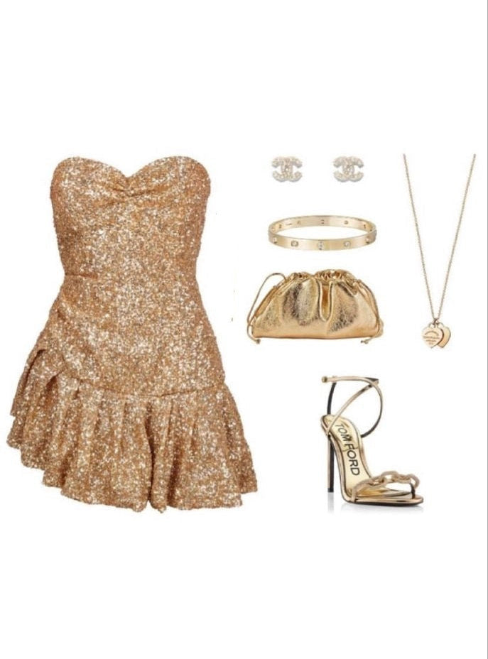 Aimishang Classy A Line Sweetheart Neck Sleeveless Sequin Short Homecoming Dress Summer Mini Birthday Party Dress