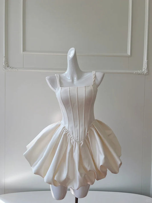 Aimishang Cute A Line Straps Short Homecoming Dress Lovely Birthday Party Dress Simple Cocktail Dress