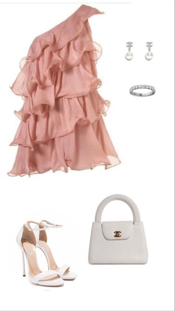 Aimishang Cute A Line One Shoulder Sleeveless Layered Short Birthday Party Dress Elegant Homecoming Dress