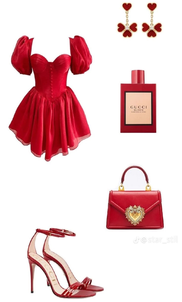 Aimishang Cute A Line Sweetheart Neck Short Sleeves Homecoming Dress Elegant Graduation Party Dress