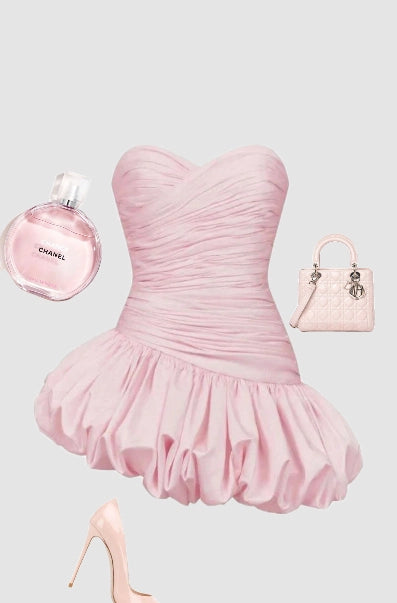 Aimishang Cute Sweetheart Neck Pleated Sleeveless Short Homecoming Dress Lovely Birthday Party Dress