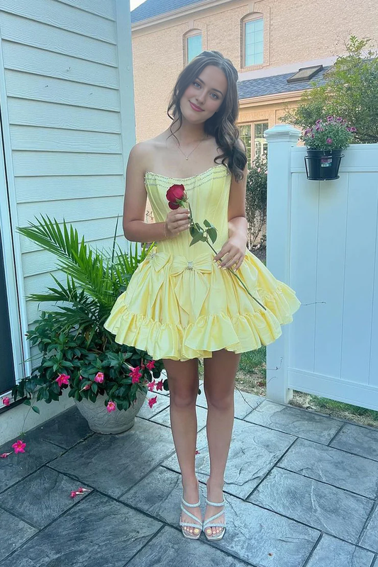 Aimishang Cute A Line Homecoming Dress Charming Party Dress Summer Graduation Dress Short Prom Dress