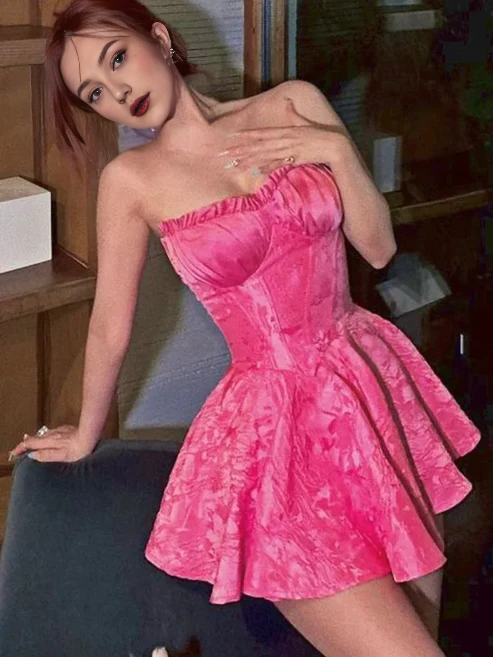 Aimishang Sweet A Line Homecoming Dress Cute Birthday Dress Party Dress Graduation Dress Short Prom Dress
