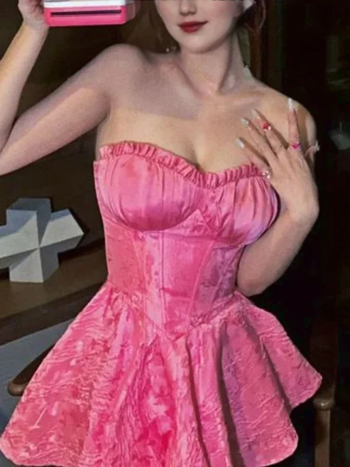 Aimishang Sweet A Line Homecoming Dress Cute Birthday Dress Party Dress Graduation Dress Short Prom Dress