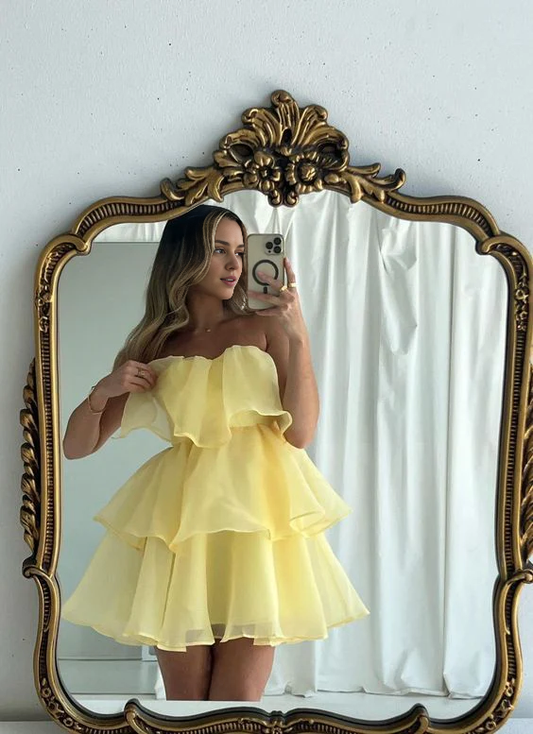 Aimishang Sweetheart A Line Homecoming Dress Cute Birthday Dress Party Dress Graduation Dress Short Prom Dress