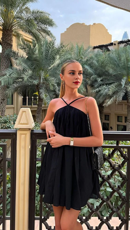 Aimishang Sleeveless Casual Sling Dress Homecoming Dress Cute Birthday Dress Party Dress Graduation Dress Short Prom Dress Beach Dress