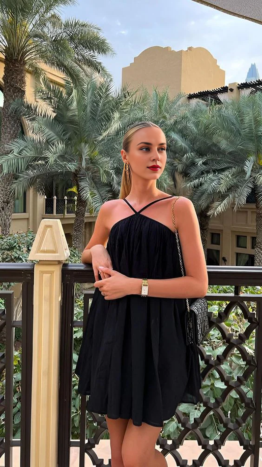 Aimishang Sleeveless Casual Sling Dress Homecoming Dress Cute Birthday Dress Party Dress Graduation Dress Short Prom Dress Beach Dress
