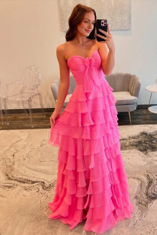 Aimishang Elegant Strapless Sleeveless Long Prom Dress Evening Dress Charming Party Dress