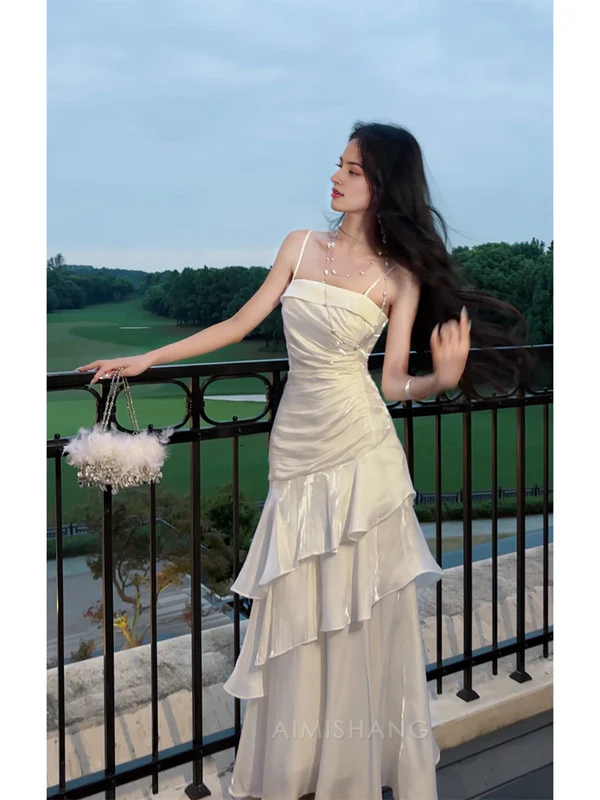 Aimishang Elegant Gowns Long Prom Dress Charming Evening Dress Party Wear Formal Dress