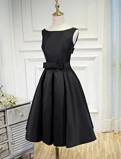 Aimishang Elegant A Line Sleeveless Homecoming Dress Simple Short Graduation Dress Cute Birthday Party Dress