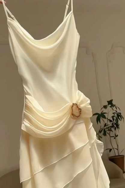 Aimishang Elegant Spaghetti Straps Long Prom Dress Charming Evening Party Dress Women's Dresses