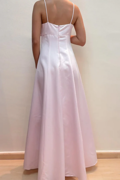 Aimishang Elegant A Line Spaghetti Straps Sleeveless Long Formal Prom Dress Charming Evening Gown Classy Wedding Guest Party Dress