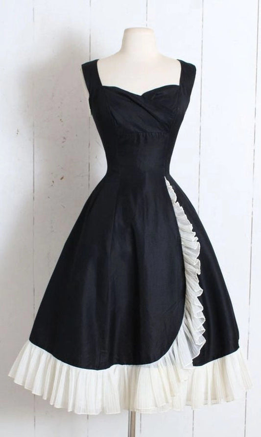 Aimishang Elegant A Line Sweetheart Sleeveless Homecoming Dress Chic Graduation Party Dress
