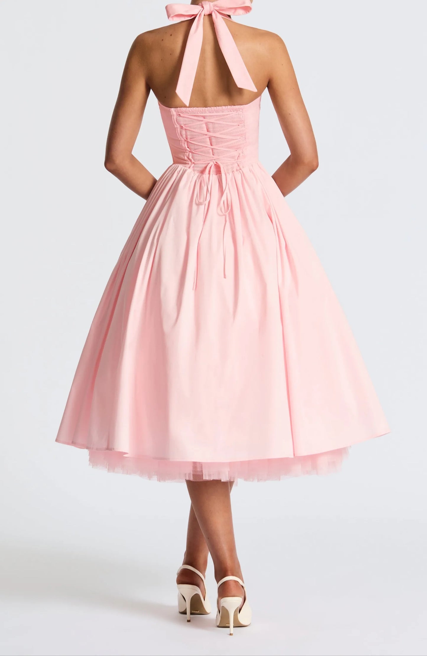 Aimishang Elegant Halter A Line Sleeveless Formal Prom Dress Sweet Graduation Party Dress