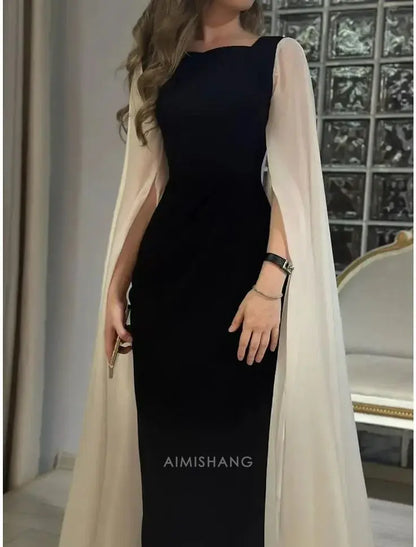 Aimishang Elegant Long Formal Prom Dress Simple Party Evening Gown Charming Wedding Guest Dress